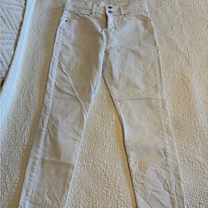 LOFT Women's High waist skinny Jeans - white